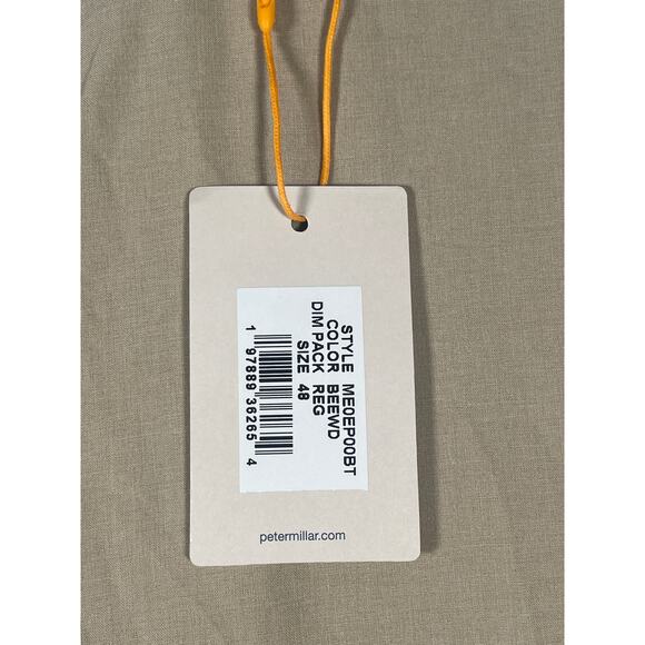 Peter Millar Shackleford Short Beige 48R Big & Tall Golf Performance Stretch NWT - Picture 2 of 6